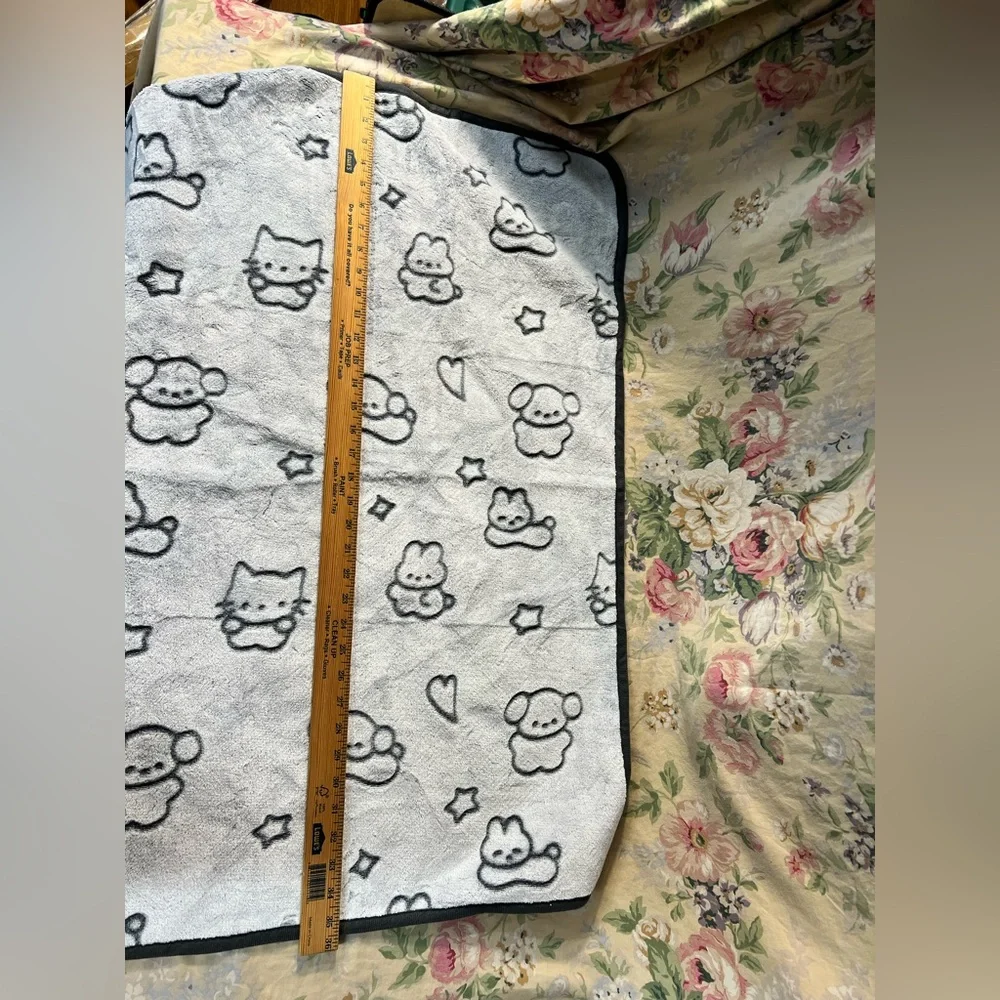 Cozy Gray Dog Blanket
